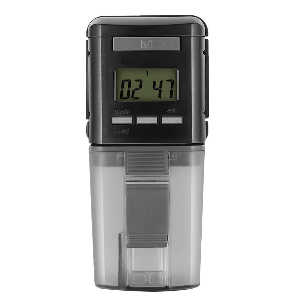 1Pc Automatic Fish Feeder Adjustable Fish Food Dispenser Aquarium Fish Tank Automatic Feeder Electric Auto Fish Feeder