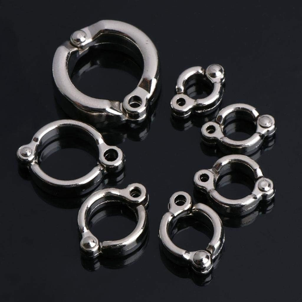 40 Pcs Pet Birds Flying Training Leash Rings Clips Pet Opening Foot Rings Clips Pigeon Leg Ring Parrot Ankle Rings Clips Bird Dove Parrot Foot Ring Parrot Flying Accessory Birds Supply,4 Sizes